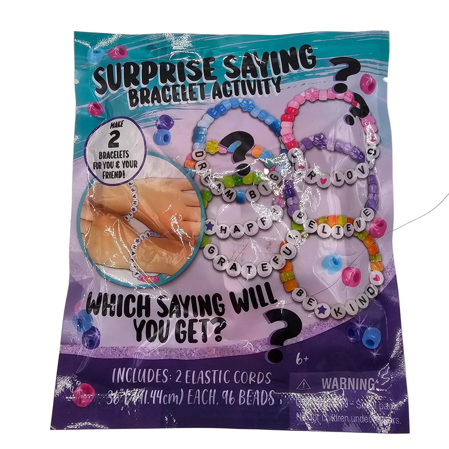 Surprise Saying Bracelet Activity