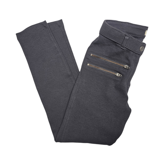 Crewcuts 10 Gray Zipper Pants