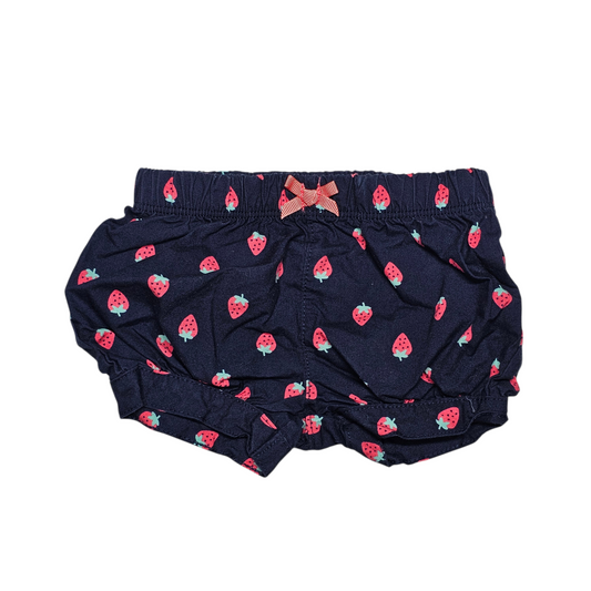 Child of Mine 0-3M Strawberry Shorts