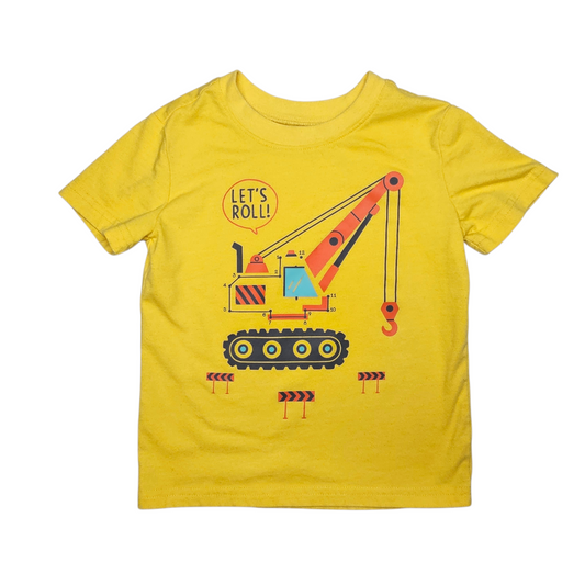 Jumping Beans 4T Construction Graphic Tee