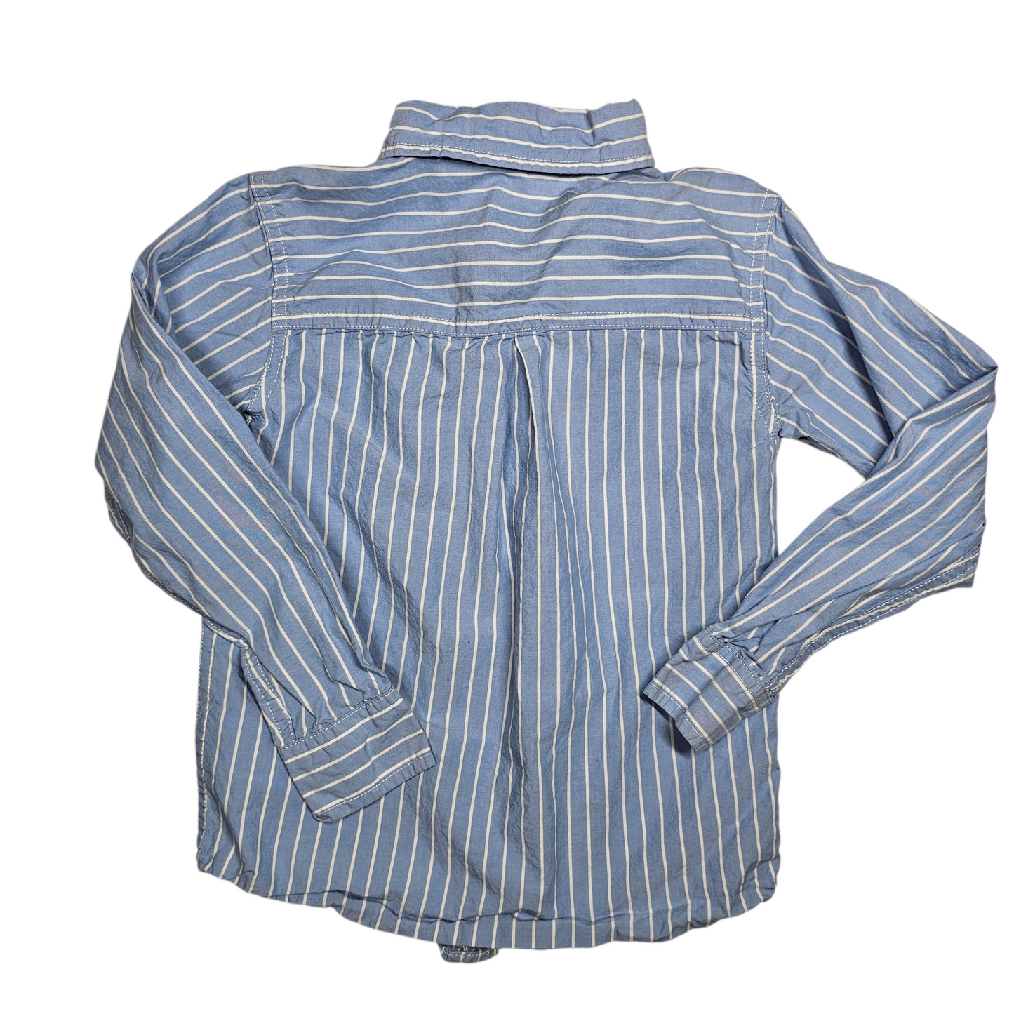 Carter's 5 Blue Striped Long Sleeve