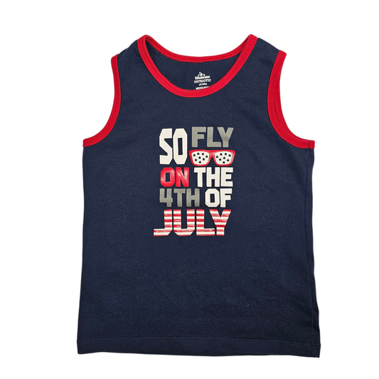 Patriotic 5T Graphic Tank Top