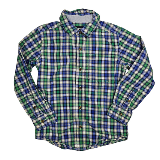 Carter's 5 Plaid Button Up