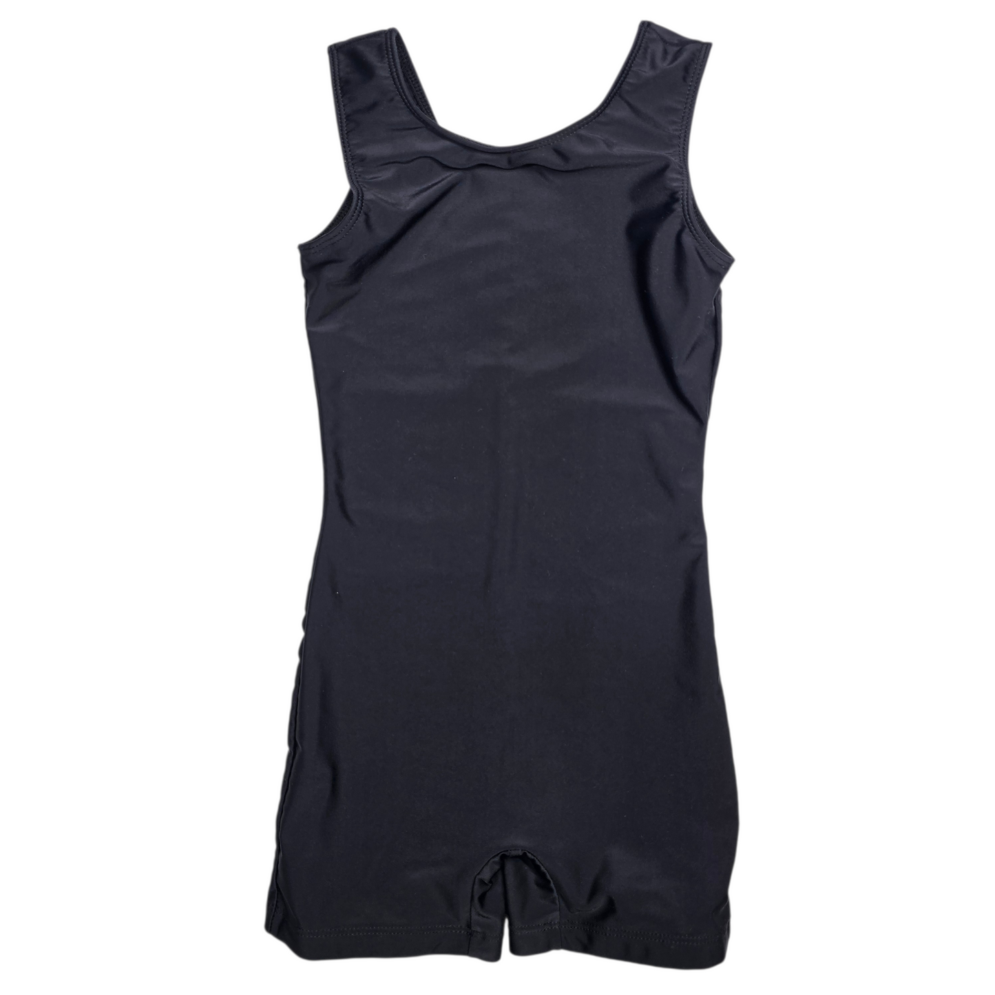 4/5 Black Shorts Leotard