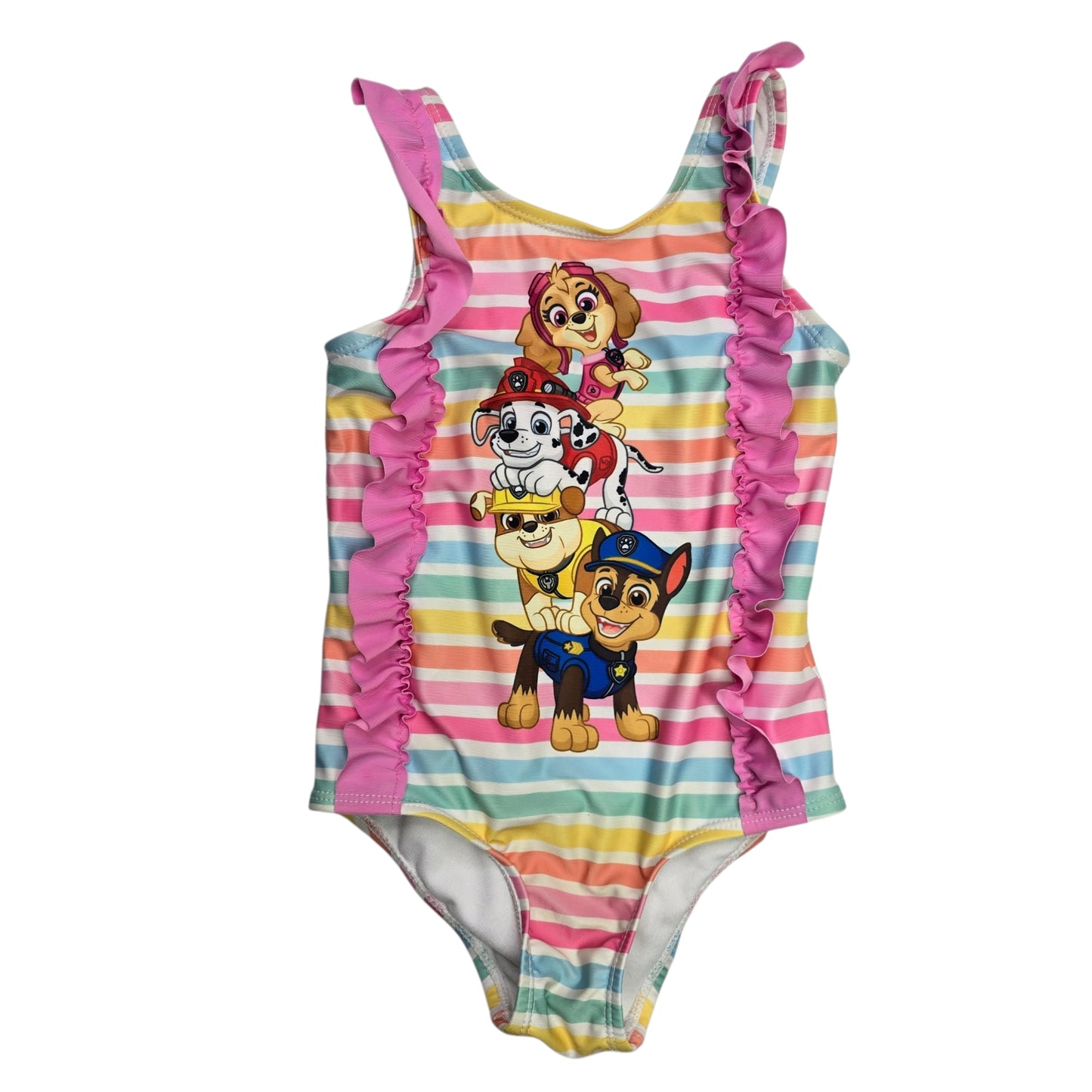 Paw Patrol 3T Striped Swimsuit