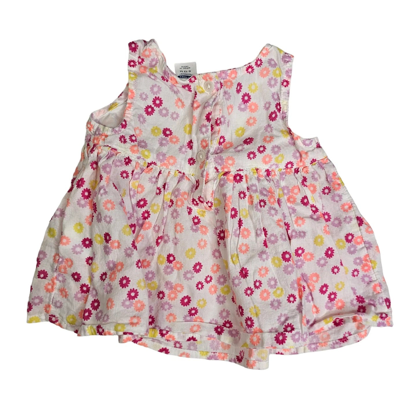 Old Navy 6-12M Flower Top