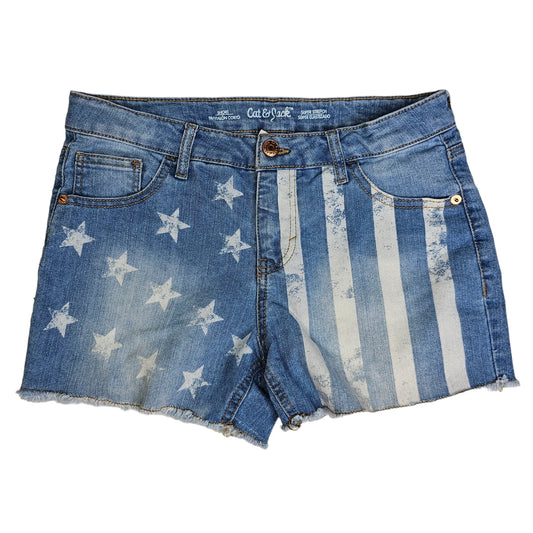 Cat & Jack 14/16 Stars & Stripes Denim Jeans
