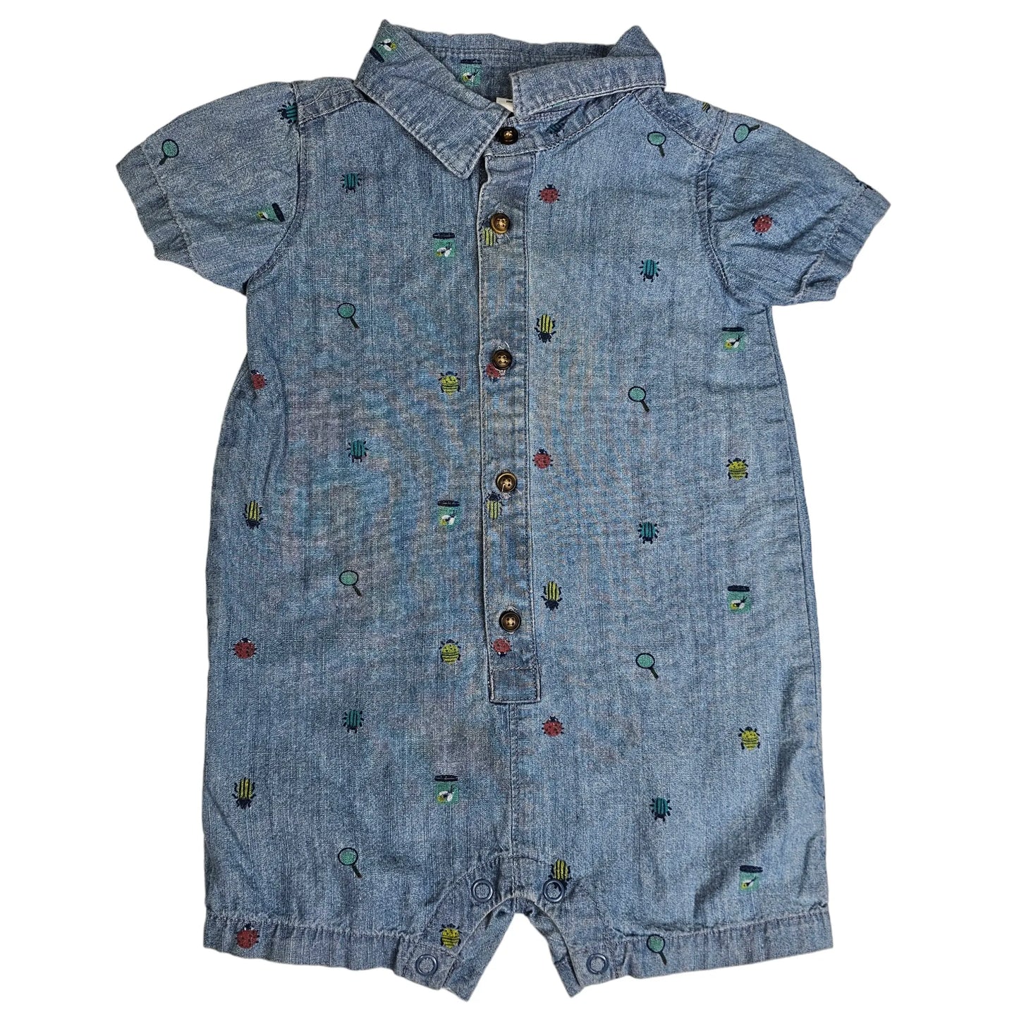 Carters 18M Chambray Romper
