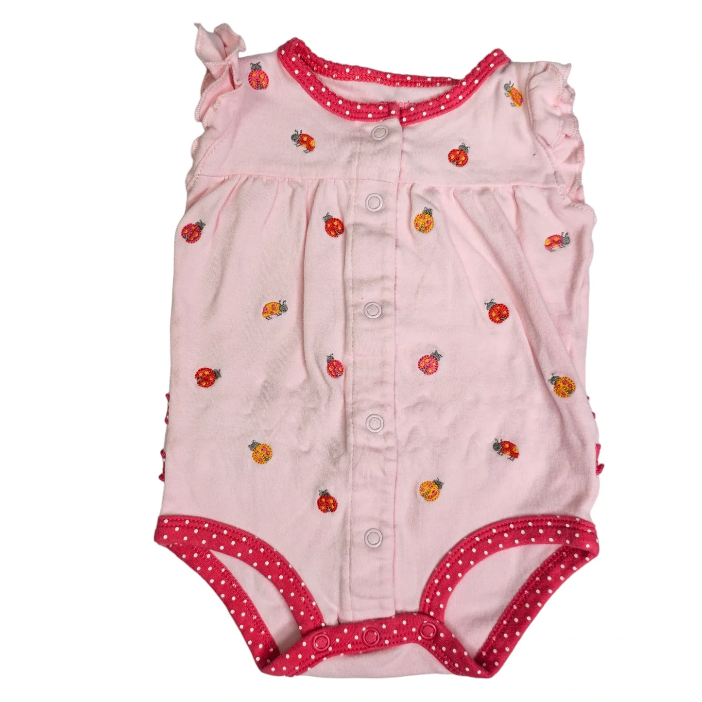 Carters 3M Ladybug Bodysuit