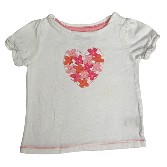 OshKosh 6M Heart Tee