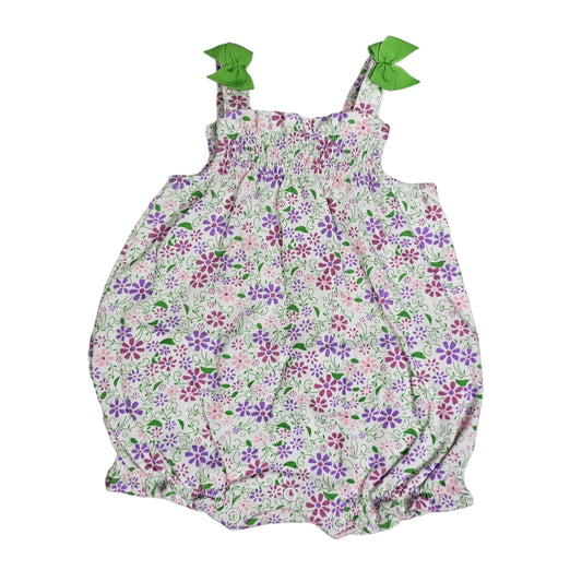 DG Baby 3-6M Floral Bubble Romper
