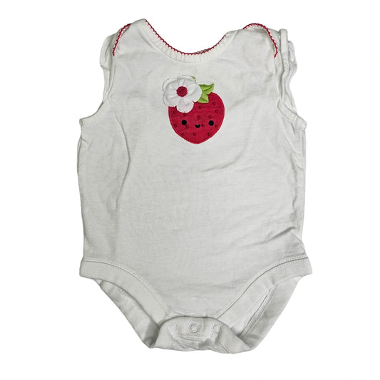 Gymboree 0-3M Strawberry Bodysuit