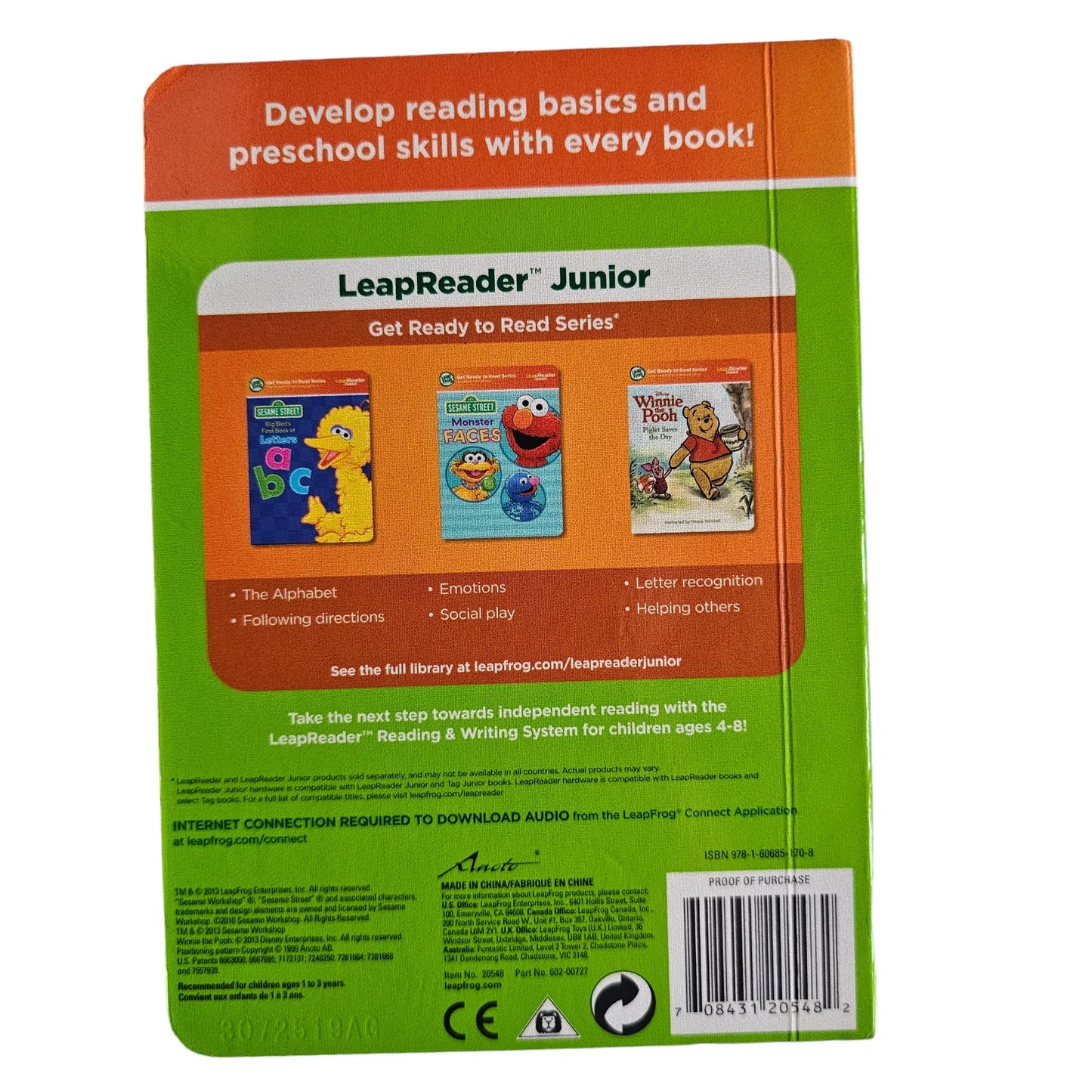 LeapReader Junior Sesame Street