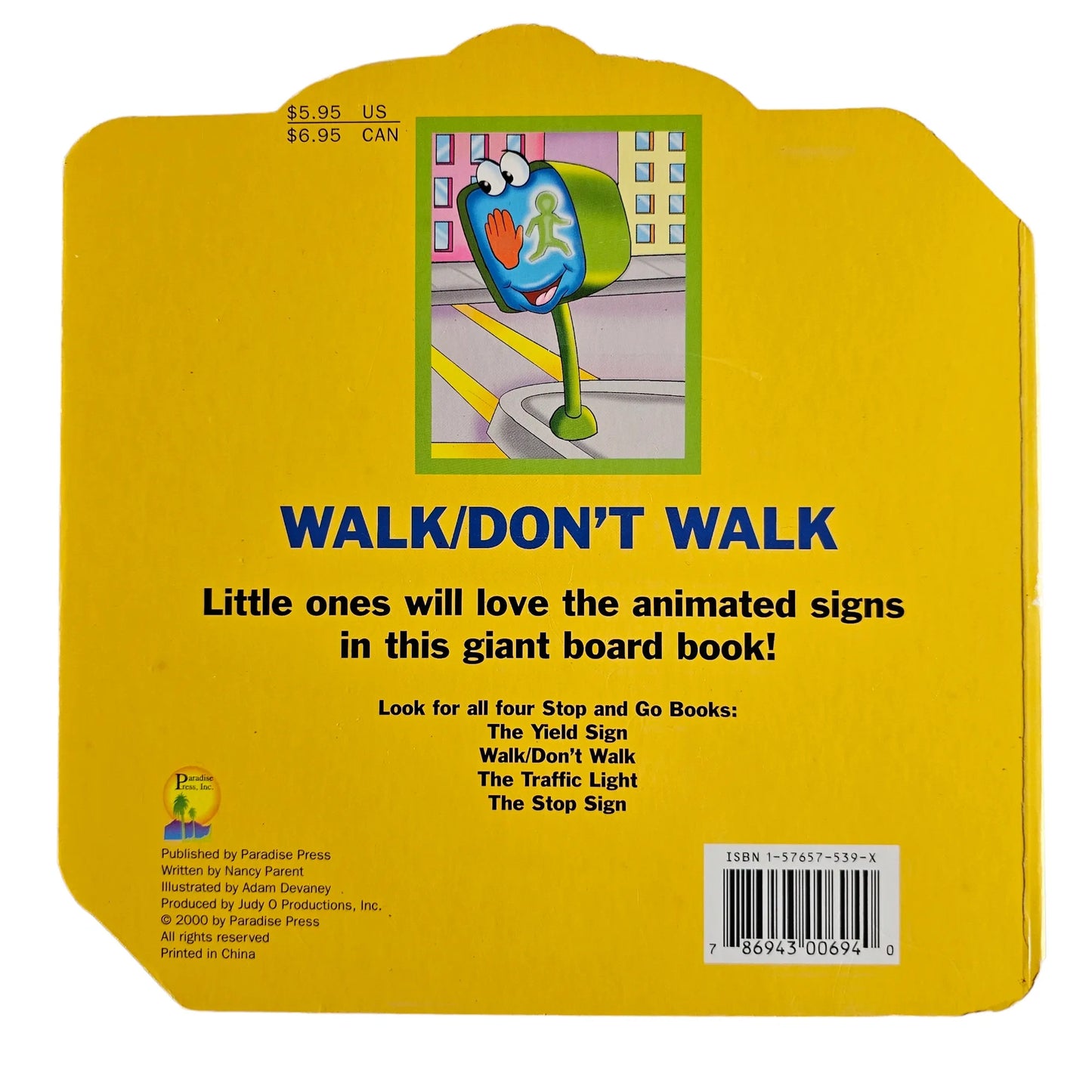 Walk/Don't Walk Board Book
