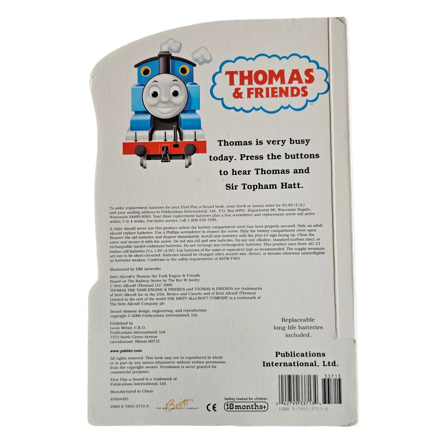 Thomas & Friends Sound Book
