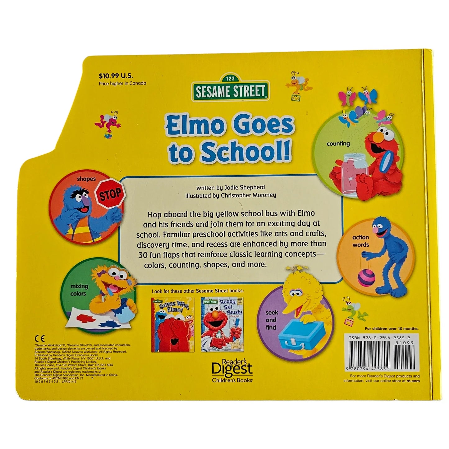 Elmo Goes to School Lift the Flap
