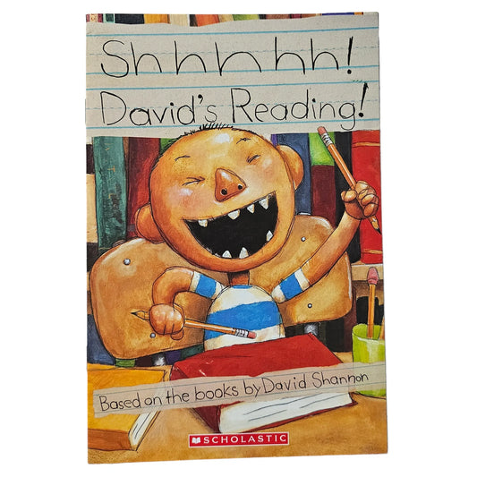 Shhhhh! David's Reading!