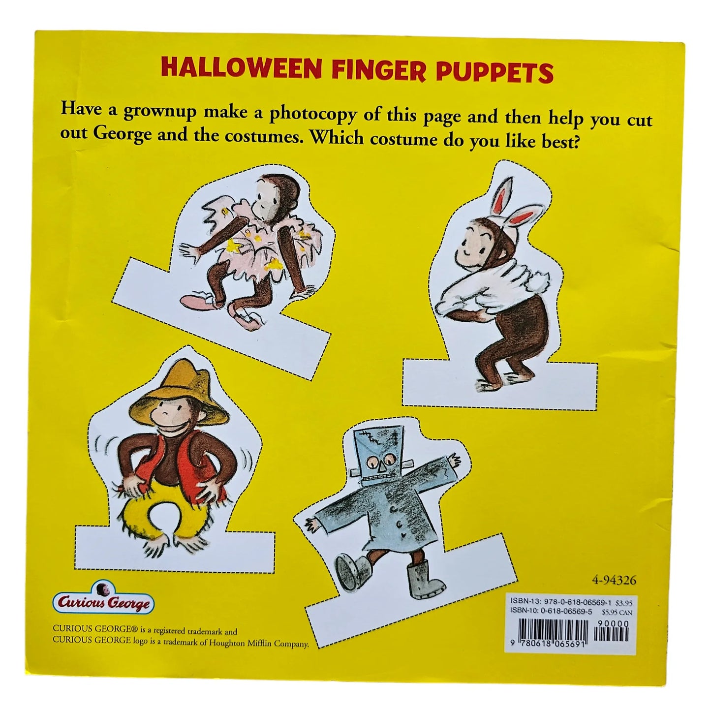 Curious George Goes to a Costume Party