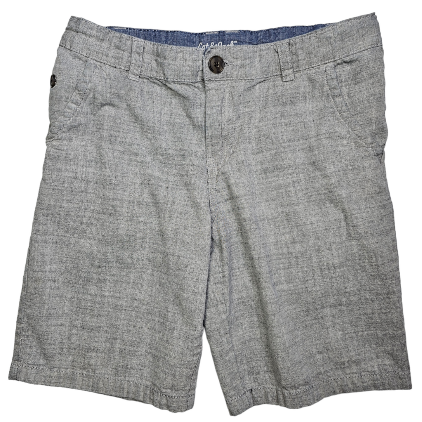 Cat & Jack 14 Blue Gray Chino Shorts