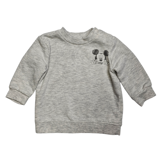 Disney Baby 6-9M Mickey Sweatshirt