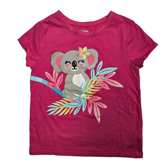 Garanimals 5T Pink Koala Graphic T-Shirt