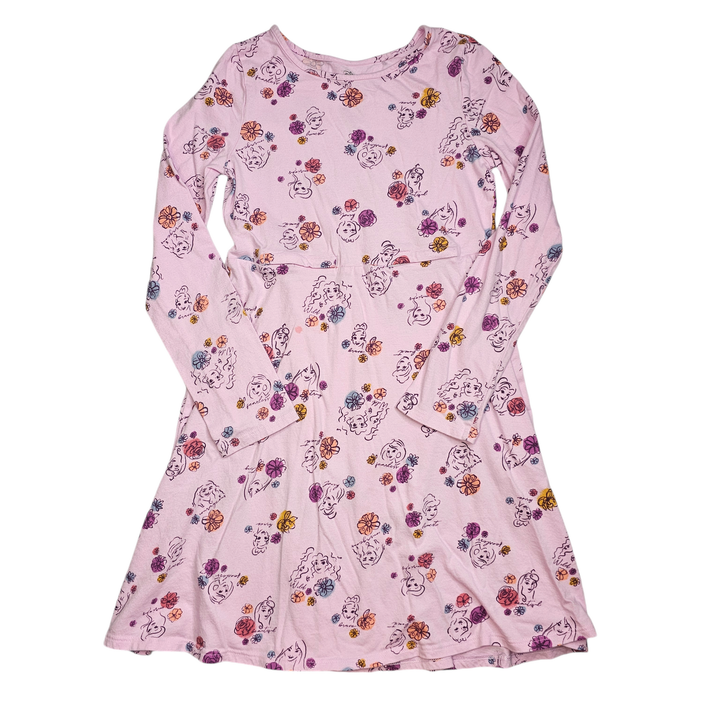 Jumping Beans 10 Disney Princess Long Sleeve Dress