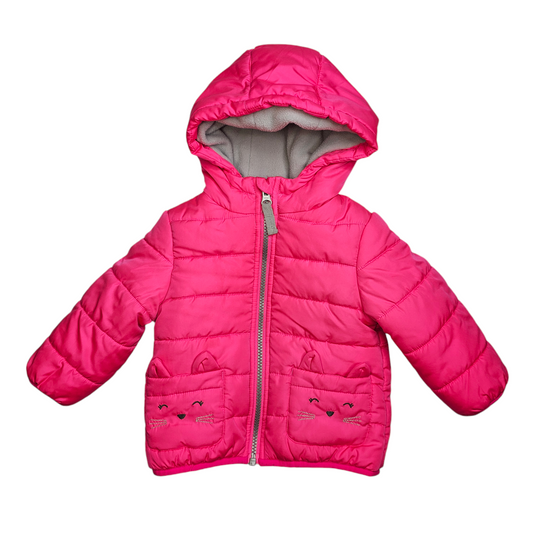 Carters 12M Hot Pink Coat