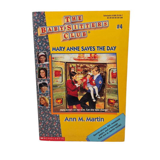 The Babysitters Club Mary Anne Saves the Day