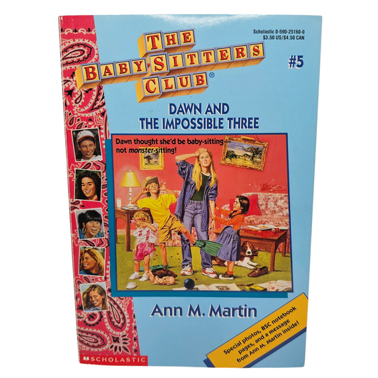 The Babysitters Club Dawn and the Impossible Three