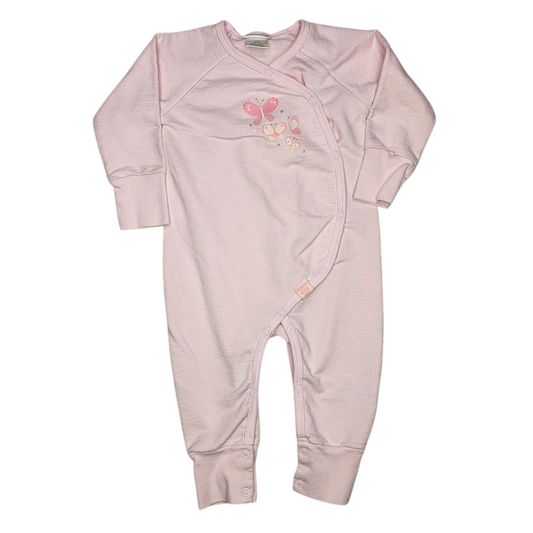 Absorba 6-9M Butterfly Footless Jumpsuit
