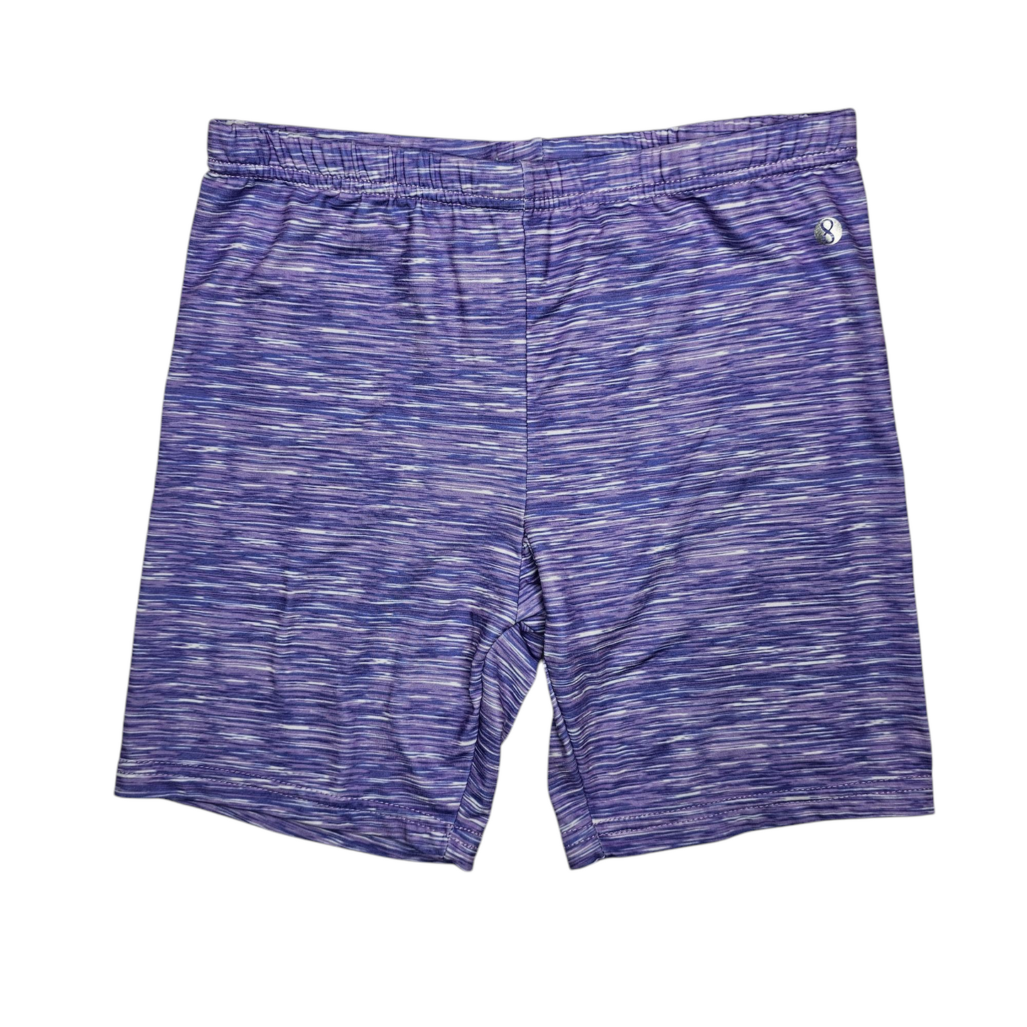 Layer8 Medium Purple Space Dye Bike Shorts