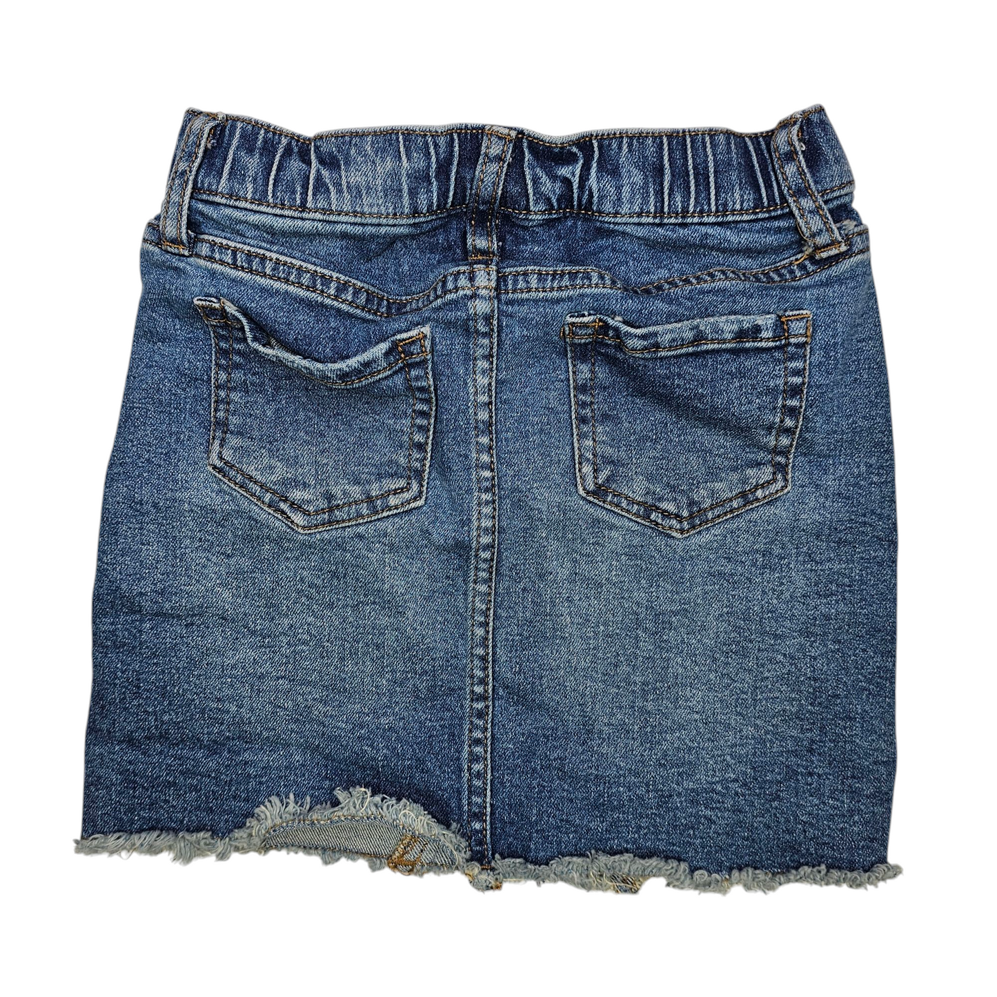 Cat & Jack S (6/6X) Distressed Denim Skirt