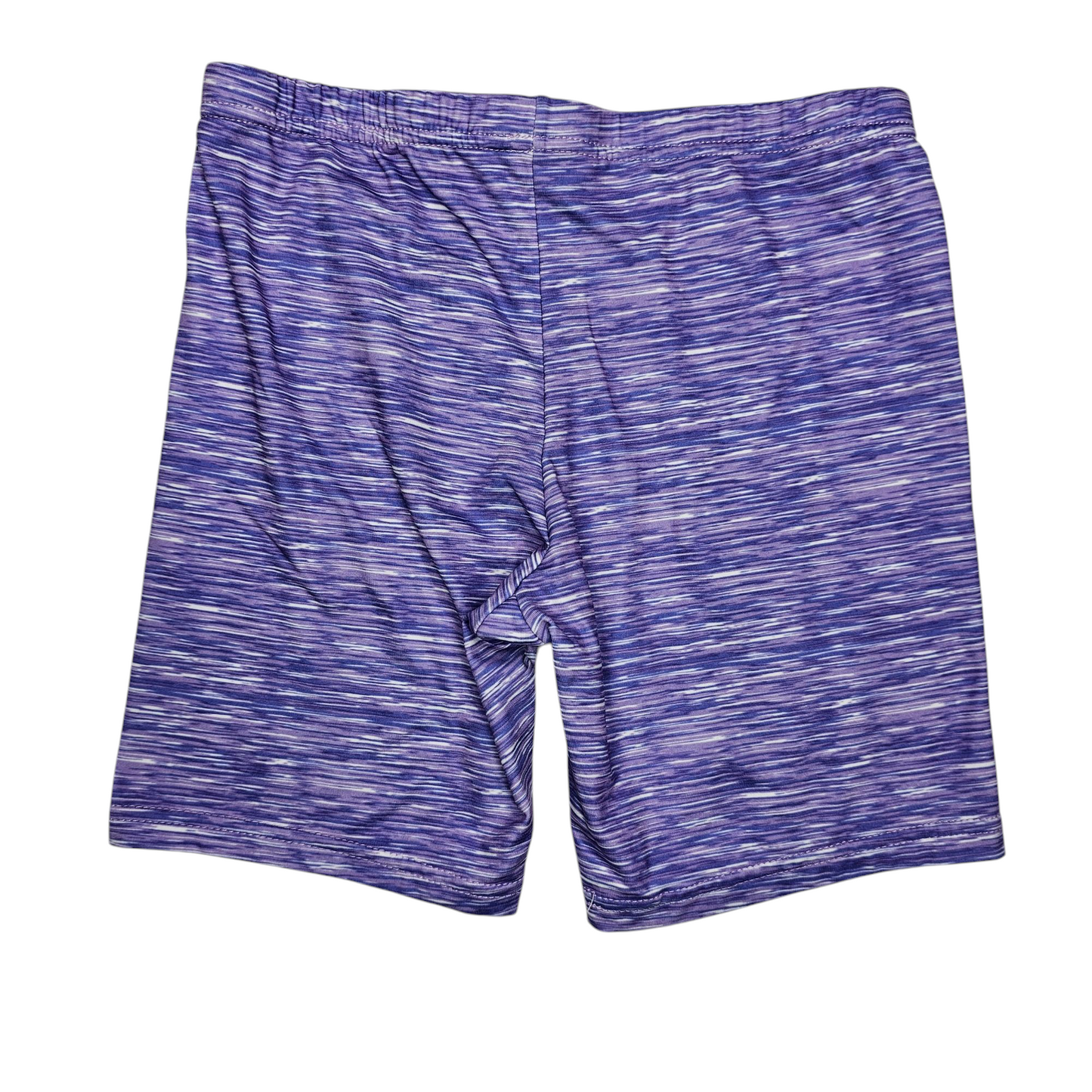 Layer8 Medium Purple Space Dye Bike Shorts