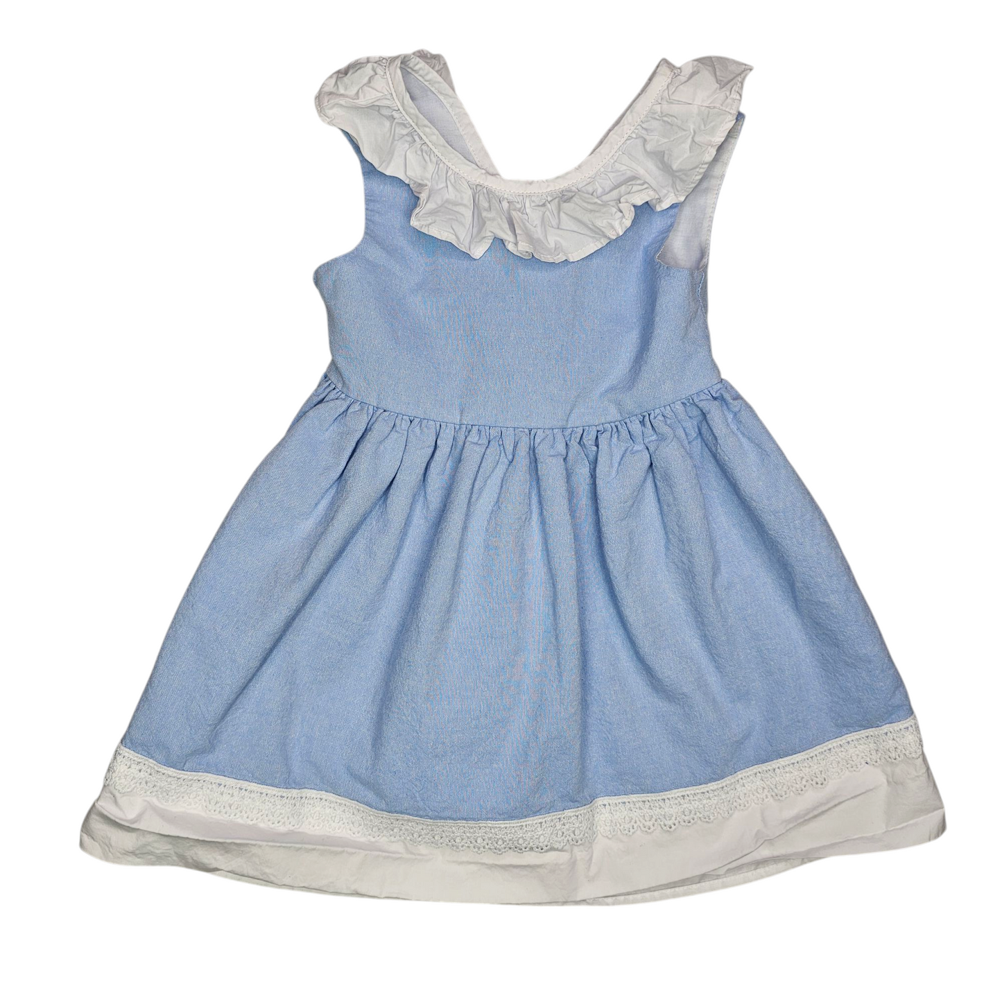Catherine Malandrino 3T Sleeveless Ruffle Bow Dress
