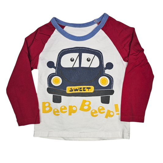 3T Truck Raglan Long Sleeve