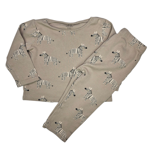 Next Baby 18-24M Zebra Outfit Set