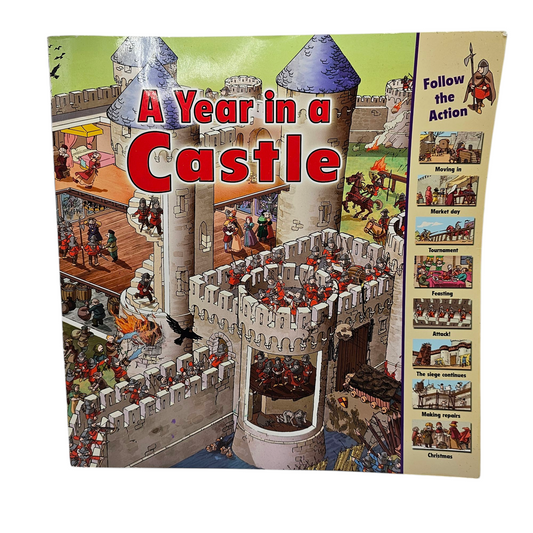 A Year in a Castle Look and Find Book