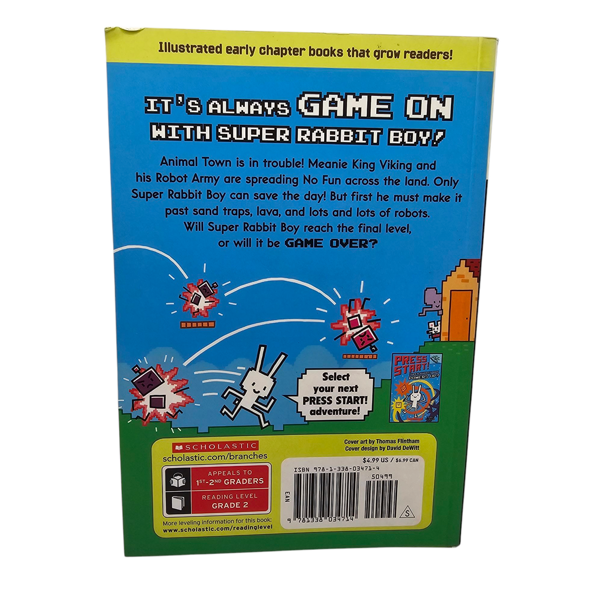 Super Rabbit Boy Game Over, Super Rabbit Boy Graphic Novel – Joey & Roo