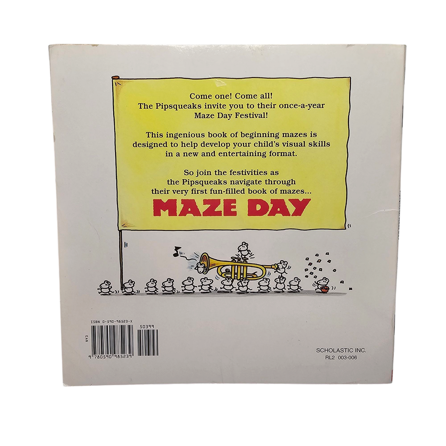 Pipsquaks! Maze Day
