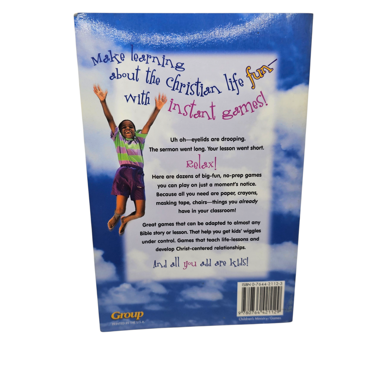 Just Add Kids Games for Children's Ministry