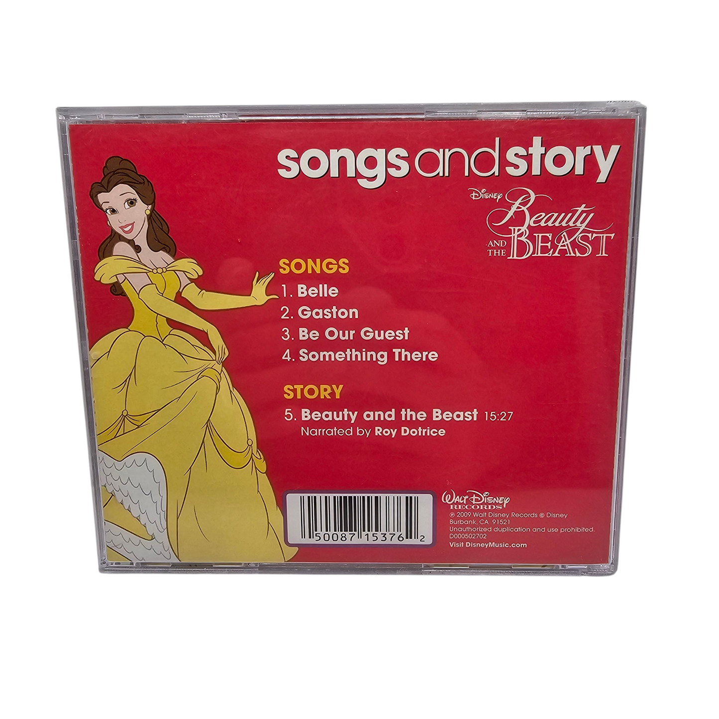 Disney Beauty & the Beast Songs and Story CD