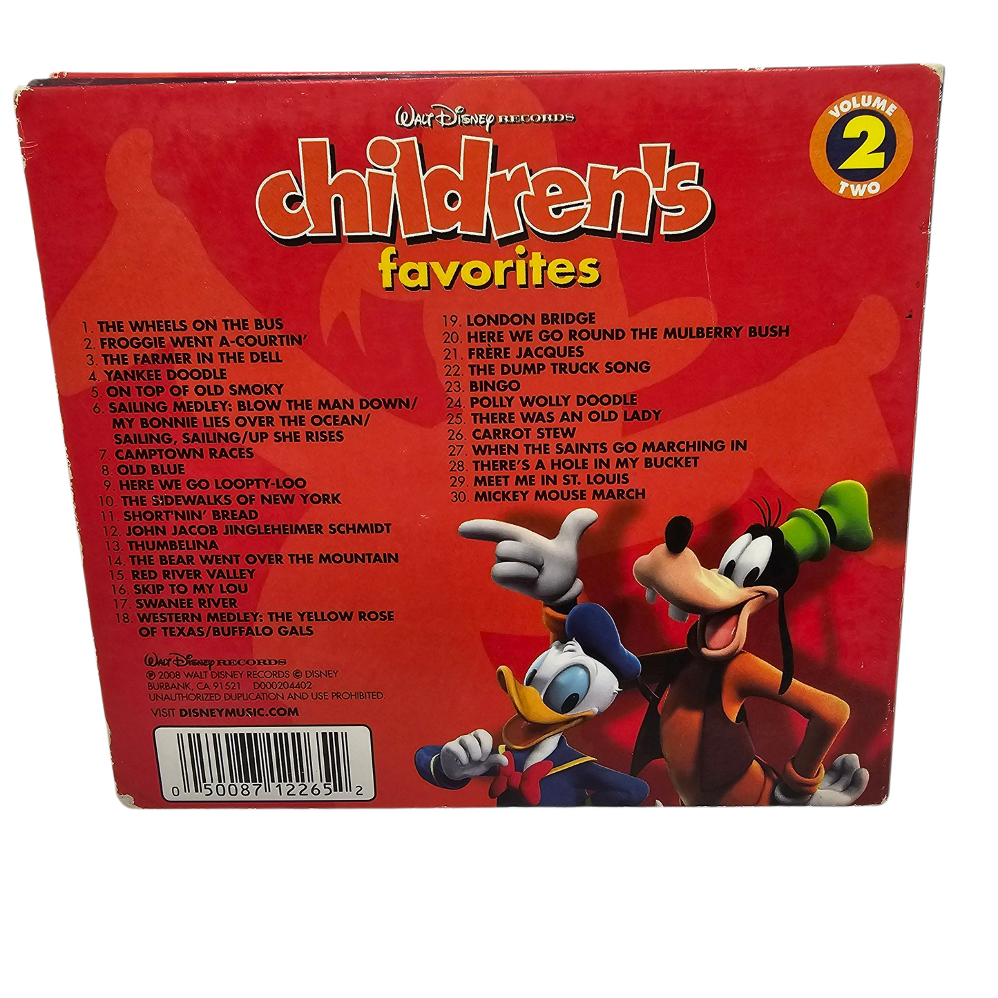 Disney Children's Favorites CD