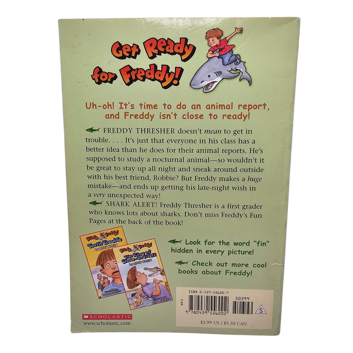 Ready, Freddy! Homework Hassles