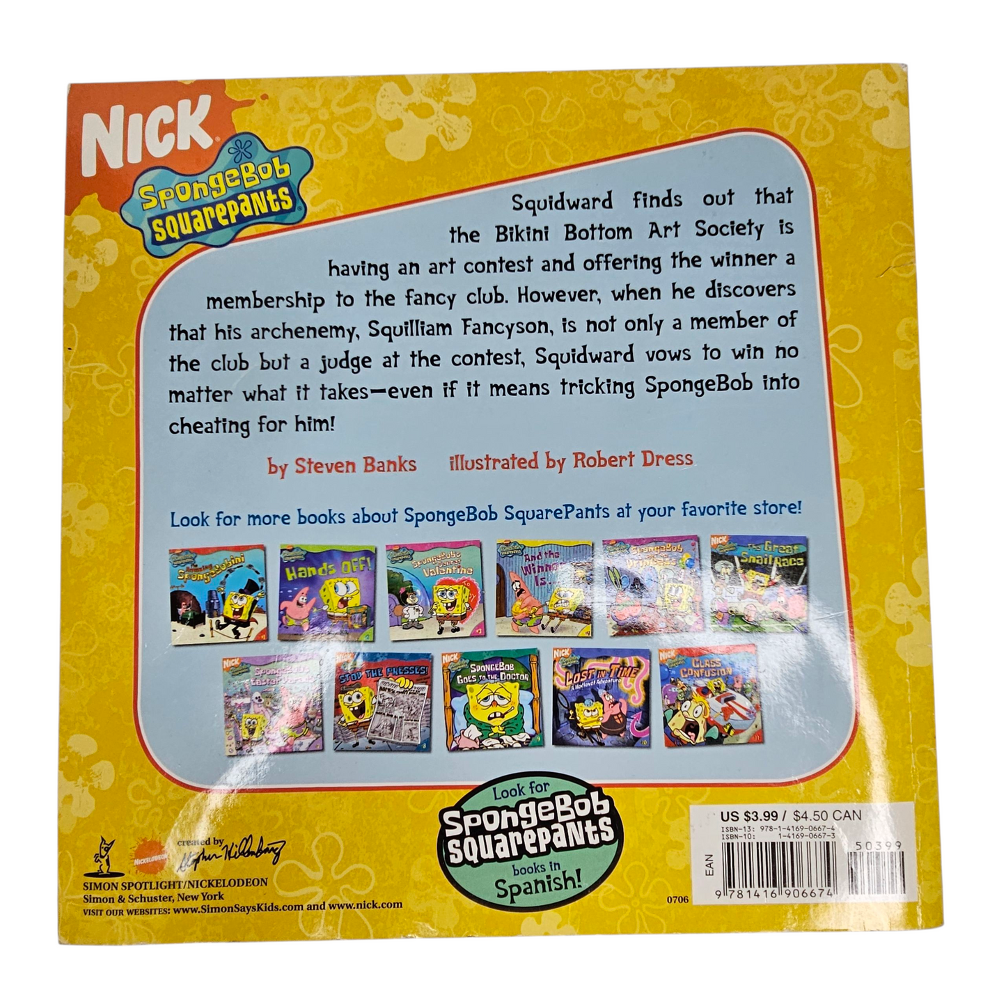 SpongeBob Squarepants The Art Contest