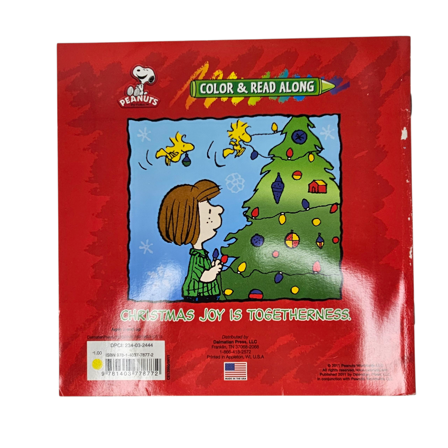 Peanuts Color & Read Along Christmas