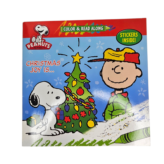 Peanuts Color & Read Along Christmas