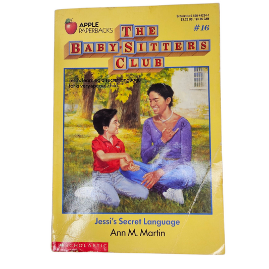 The Babysitters Club Jessi's Secret Language