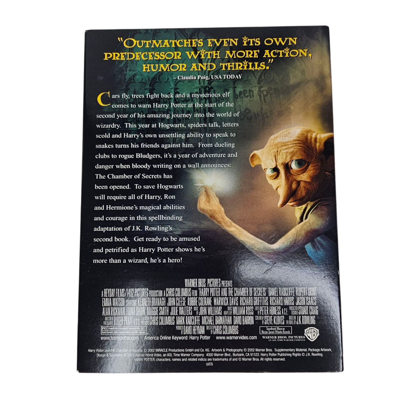 Harry Potter and the Chamber of Secrets 2 Disc