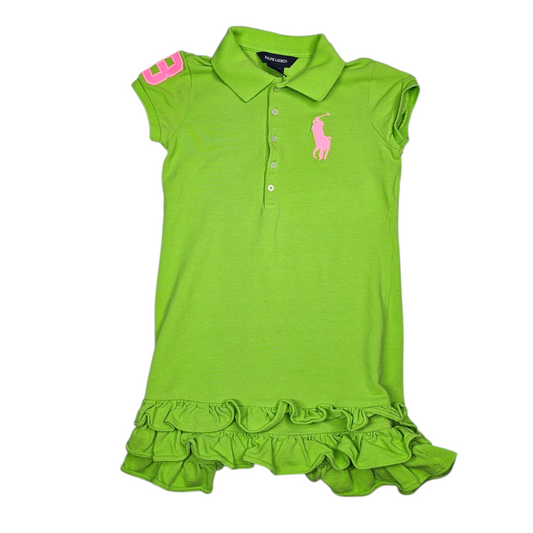 Ralph Lauren M (8/10) Lime Green Polo Dress