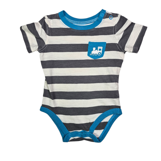 Jumping Beans 6M Striped Bodysuit